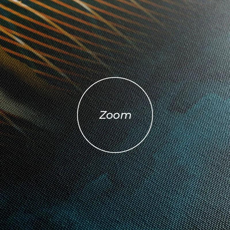 Mehrteiliges Leinwandbild Mountain Waves mockup 1