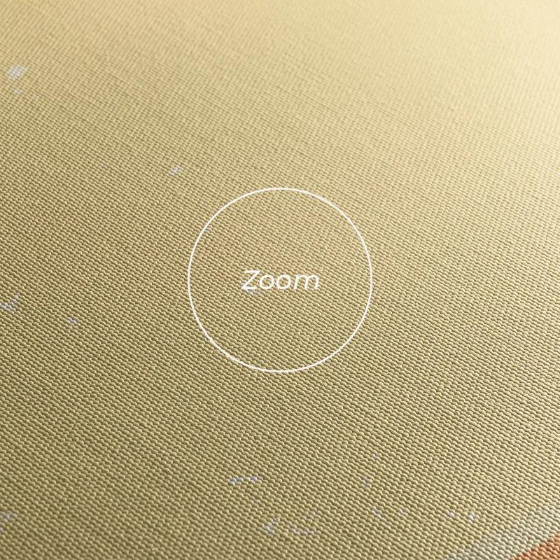 Mehrteiliges Leinwandbild Orange Mountain Set mockup 1