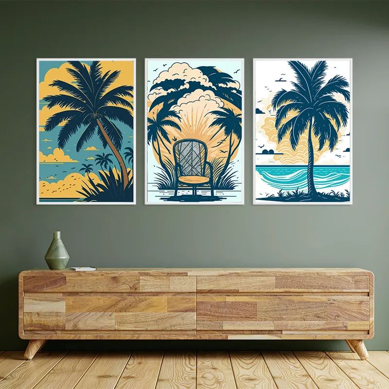 Palm Tree Set mockup 2