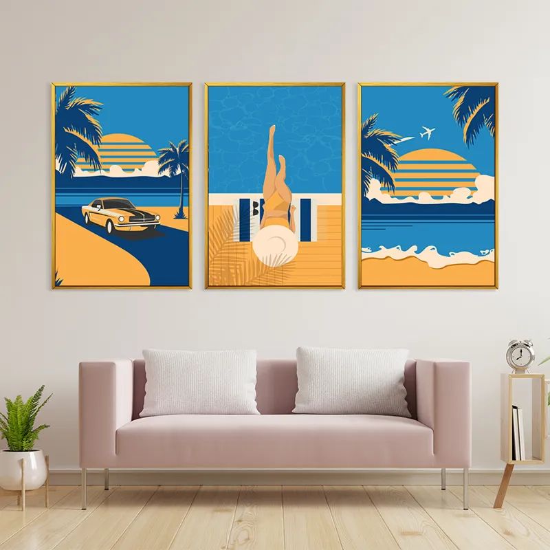 Summer Retro Set mockup 3