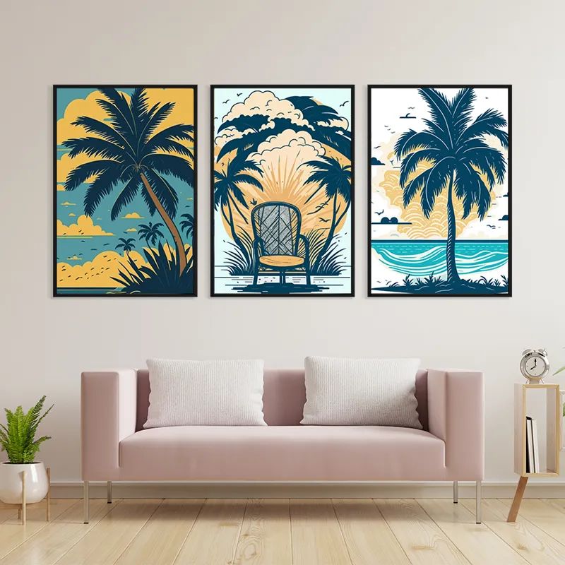 Palm Tree Set mockup 3