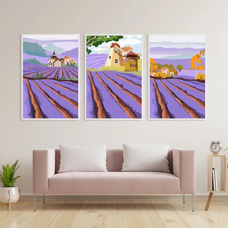 Purple Rural Field mockup 3