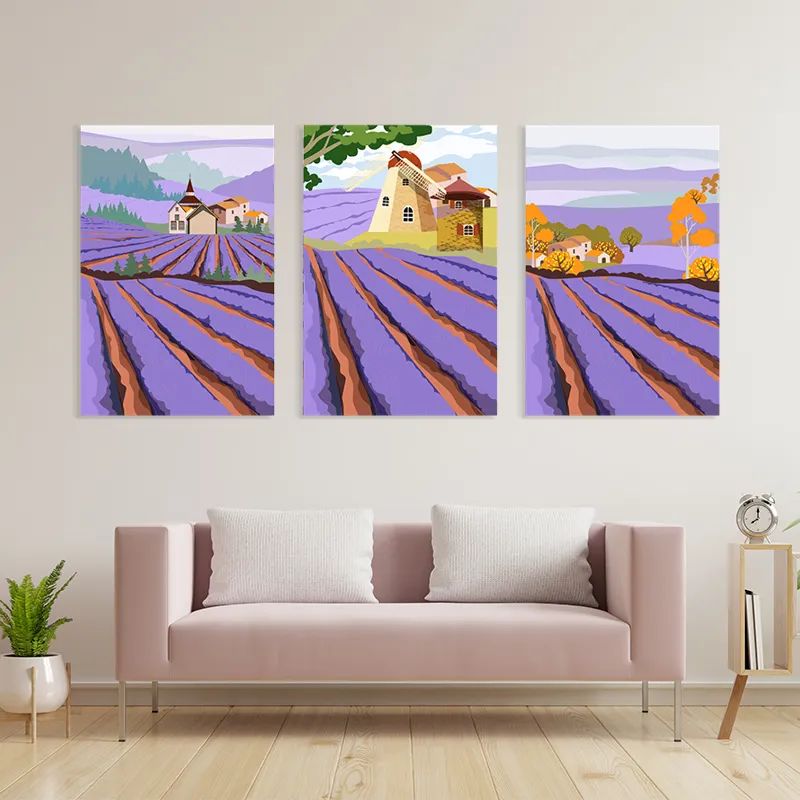 Purple Rural Field mockup 3