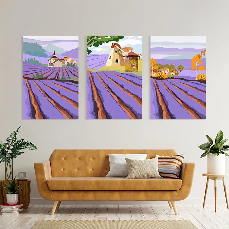 Purple Rural Field mockup 4