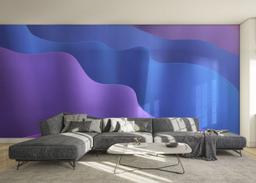 Blue 3d Paper mockup 0