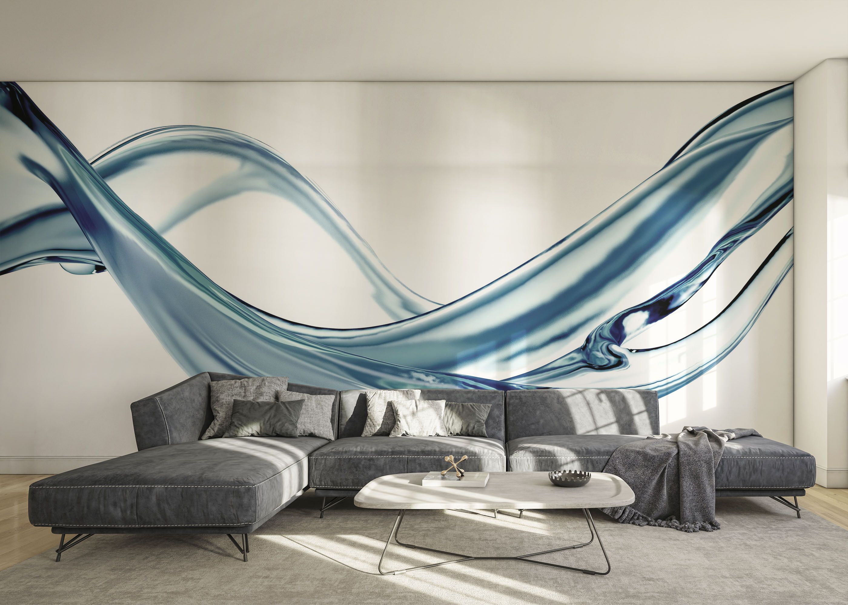 Clear Blue Liquid mockup 0