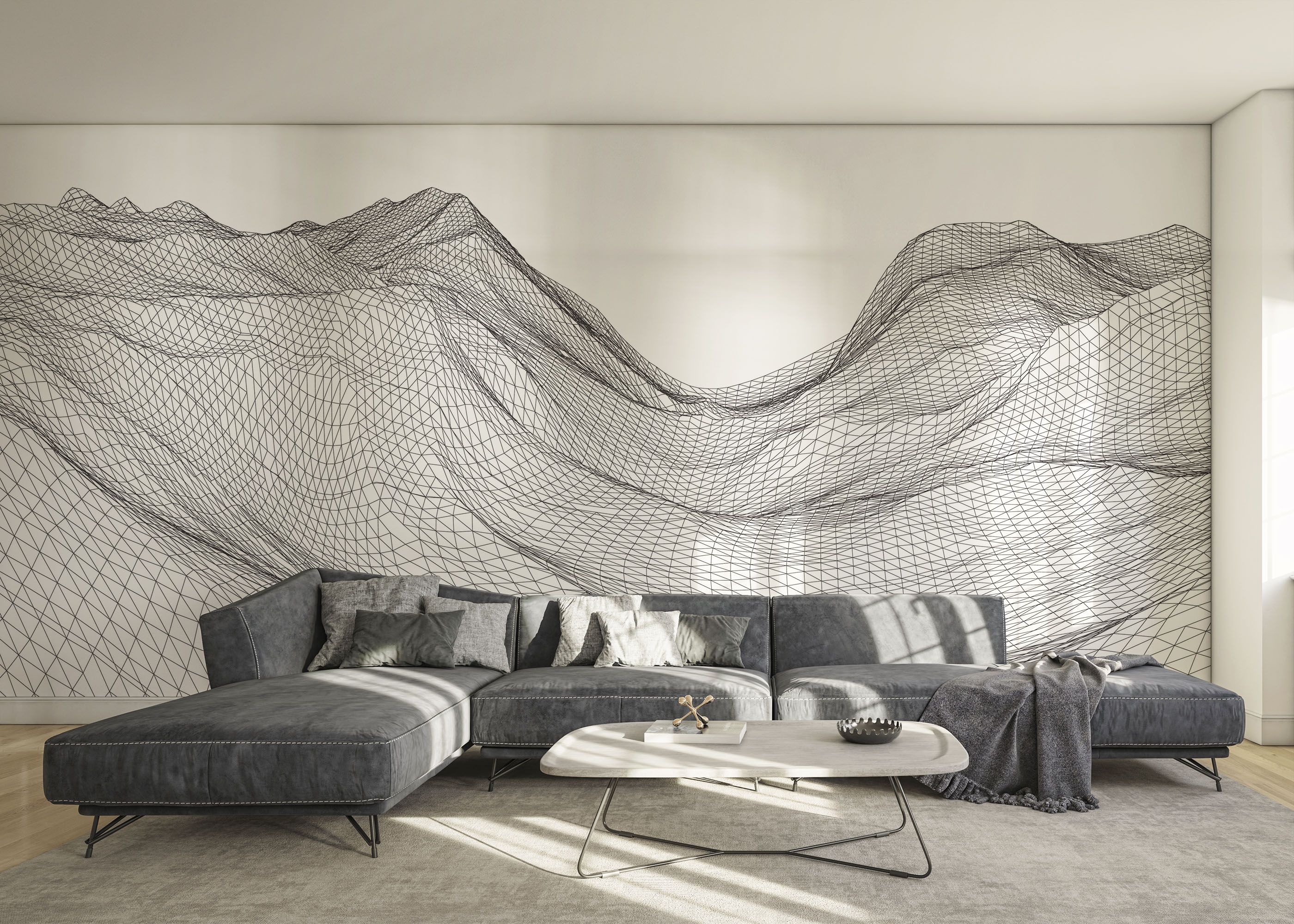 Desert Triangle Line mockup 0