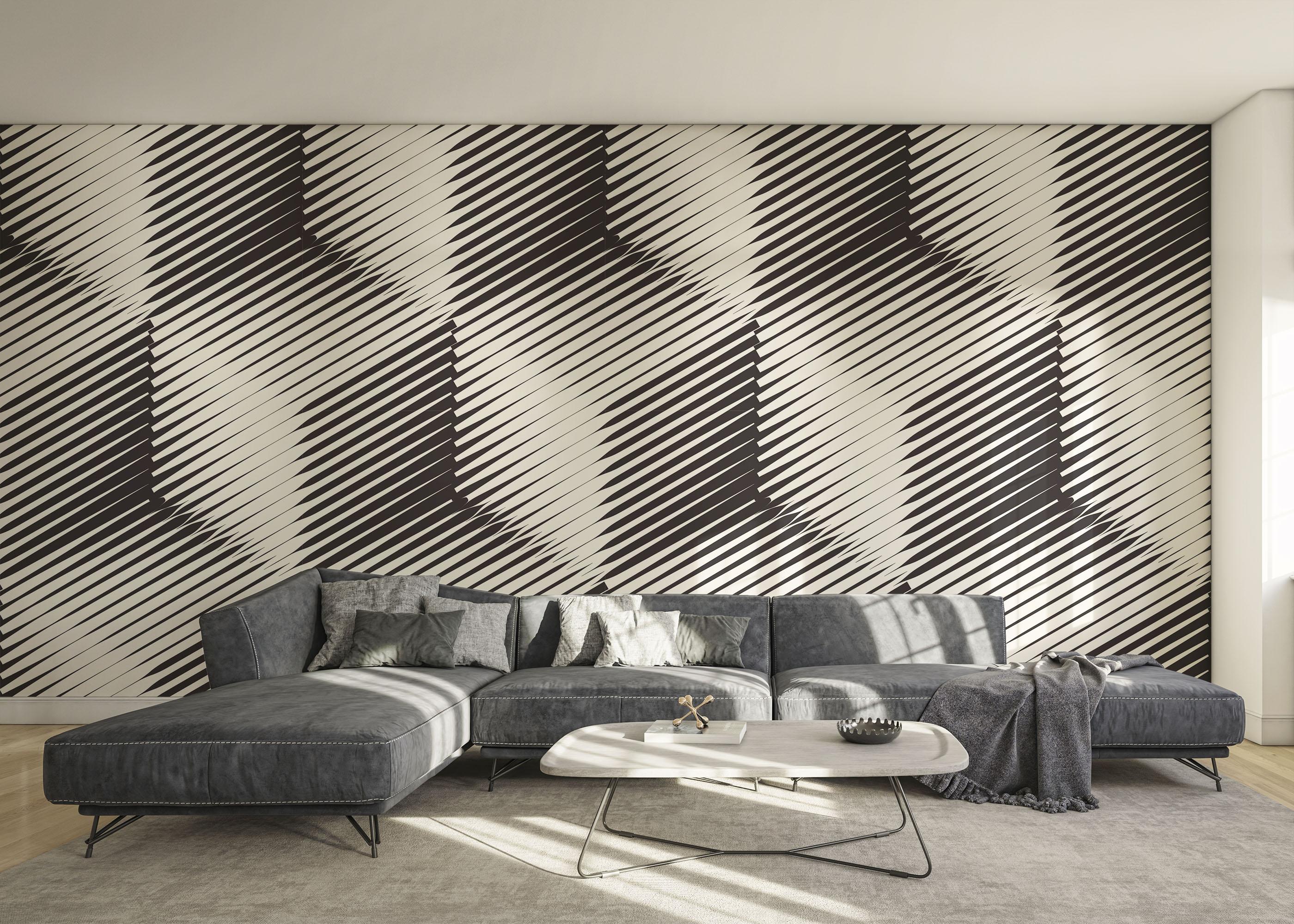 Fototapete Sharp Line Square mockup 0