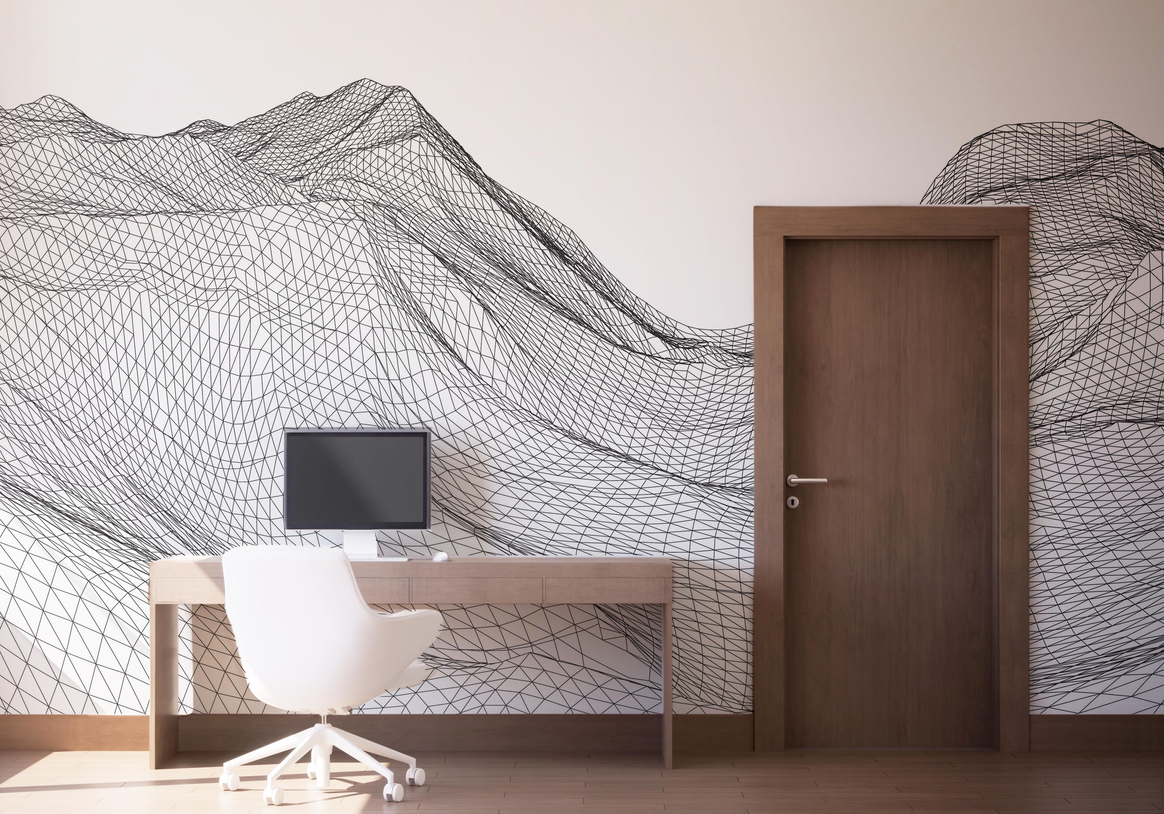 Desert Triangle Line mockup 1