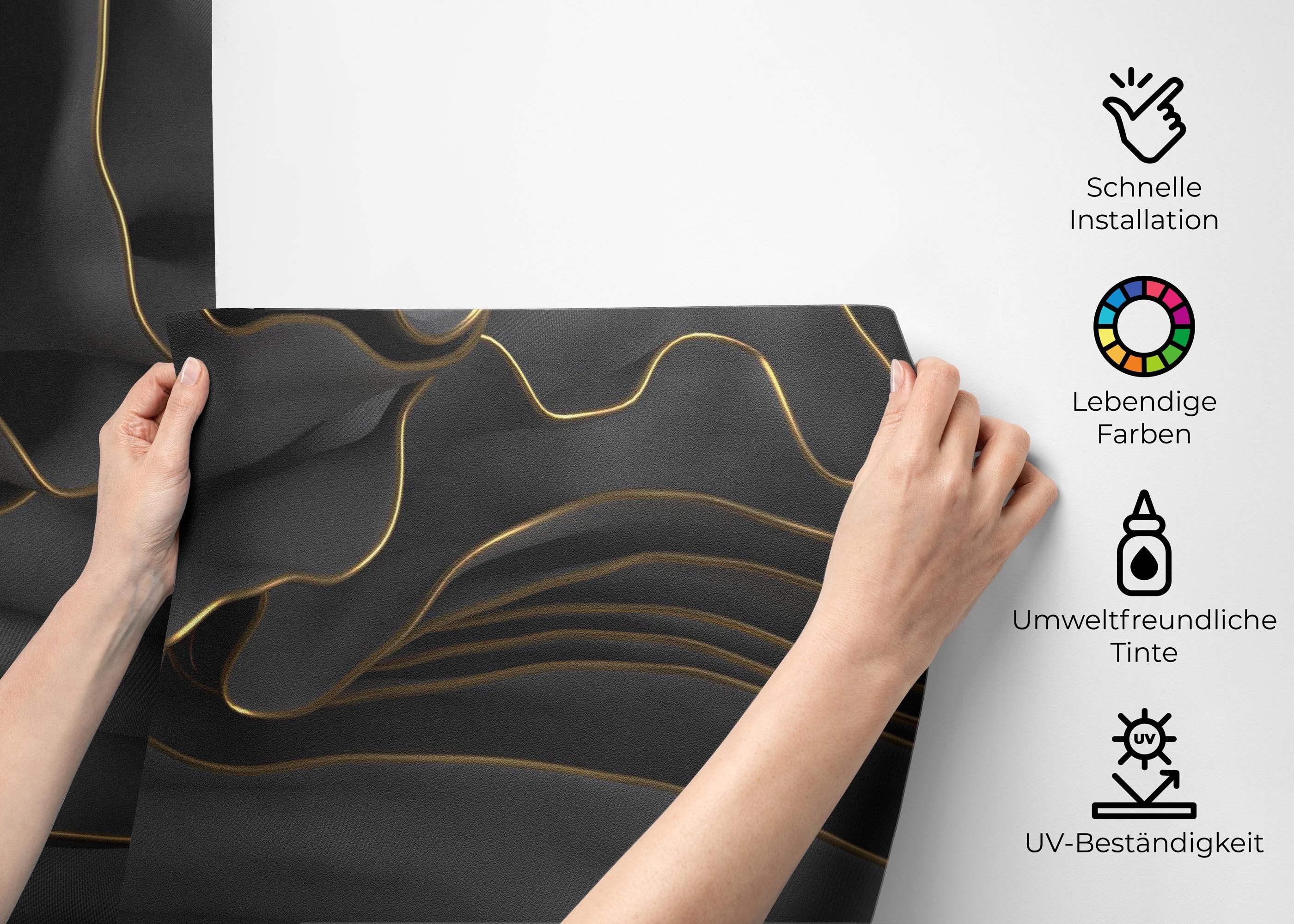 3d Wavy Material mockup 2
