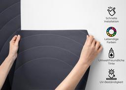 Black Curved Shapes mockup 2