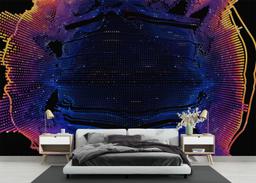 Colorful 3d Ball mockup 3