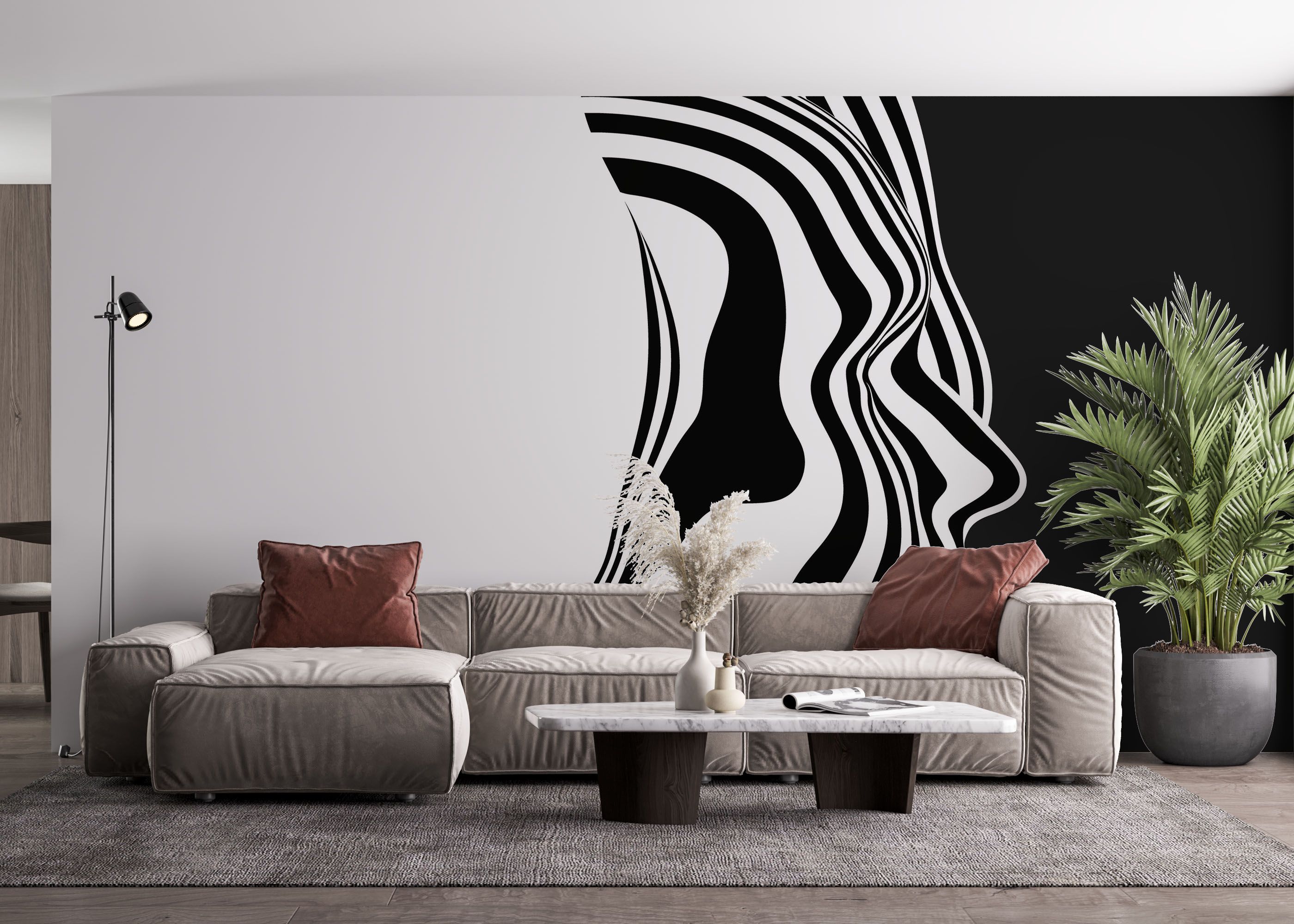 Face 3d Line mockup 4