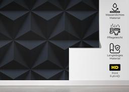 Black 3d Triangle mockup 5