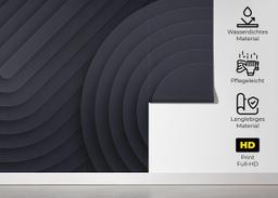 Black Curved Shapes mockup 5