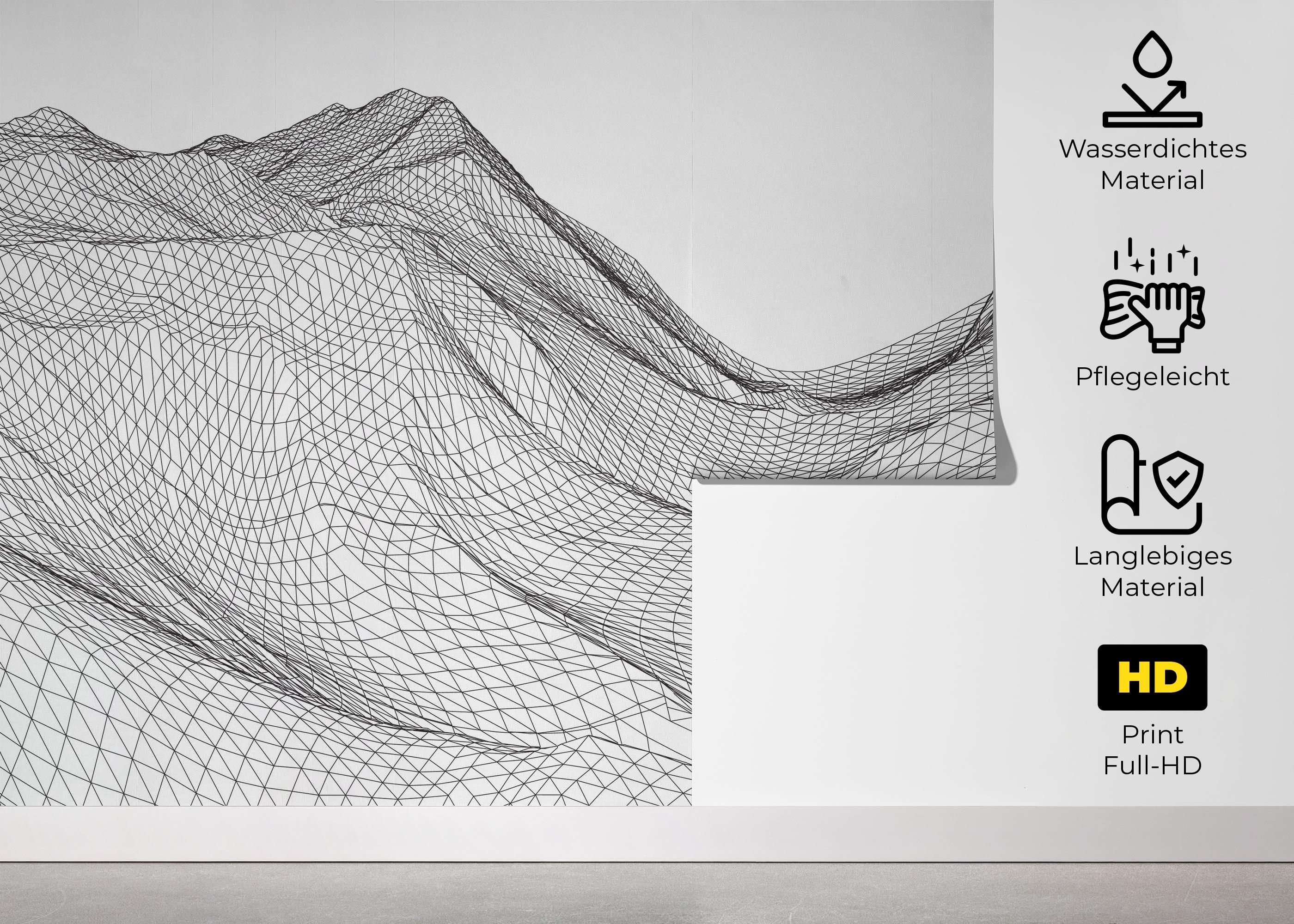 Desert Triangle Line mockup 5