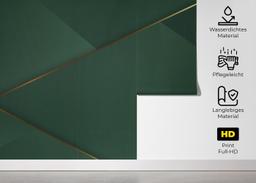 Gold 3d Triangle Line mockup 5