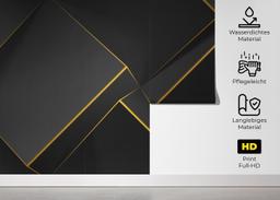 Volumetric Yellow Cubes mockup 5