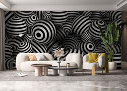 Black White 3d Balls mockup 6