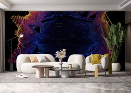 Colorful 3d Ball mockup 6