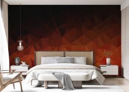 Lava Triangle Wall mockup 7