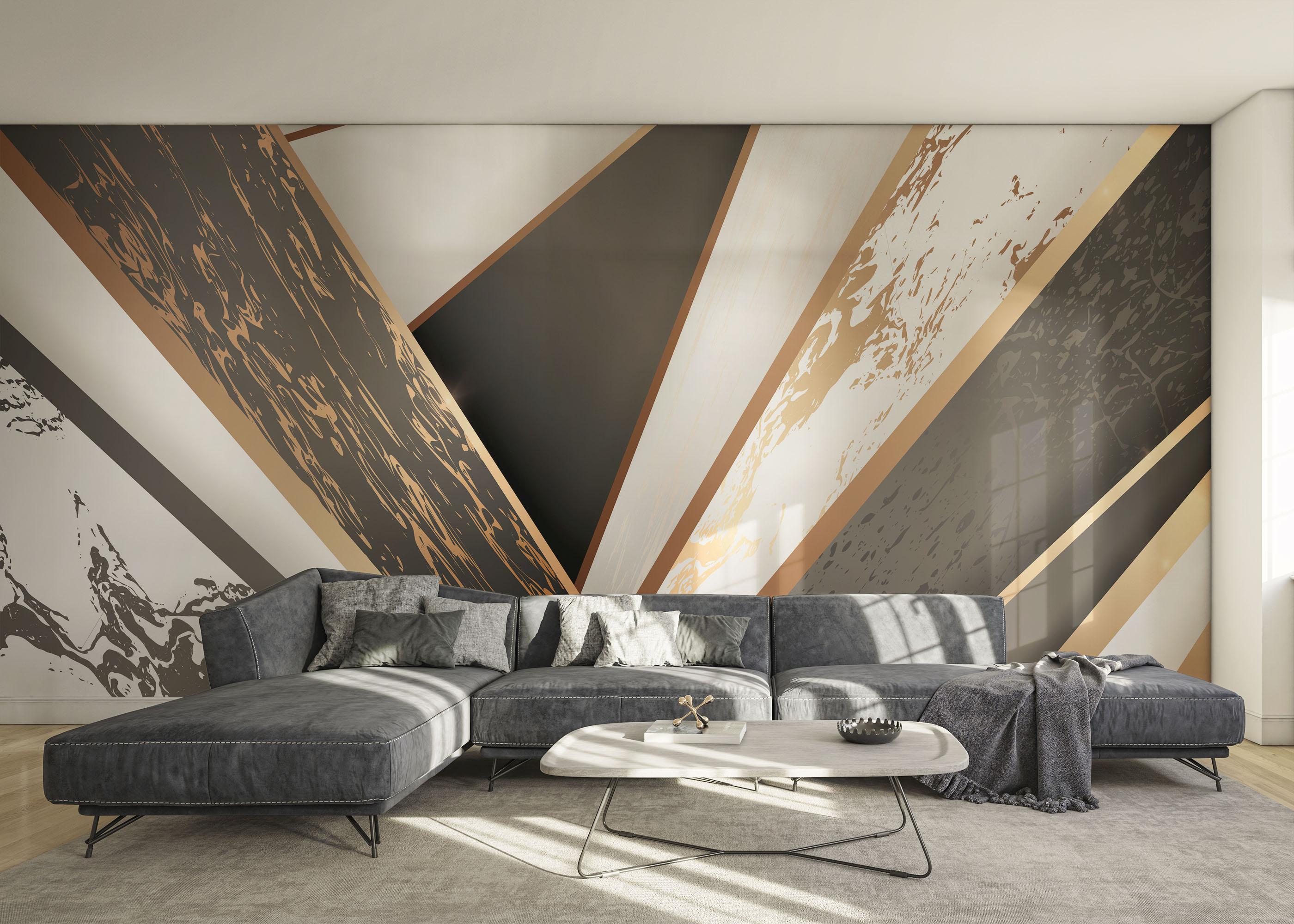 Fototapete Dynamic Lines mockup 0