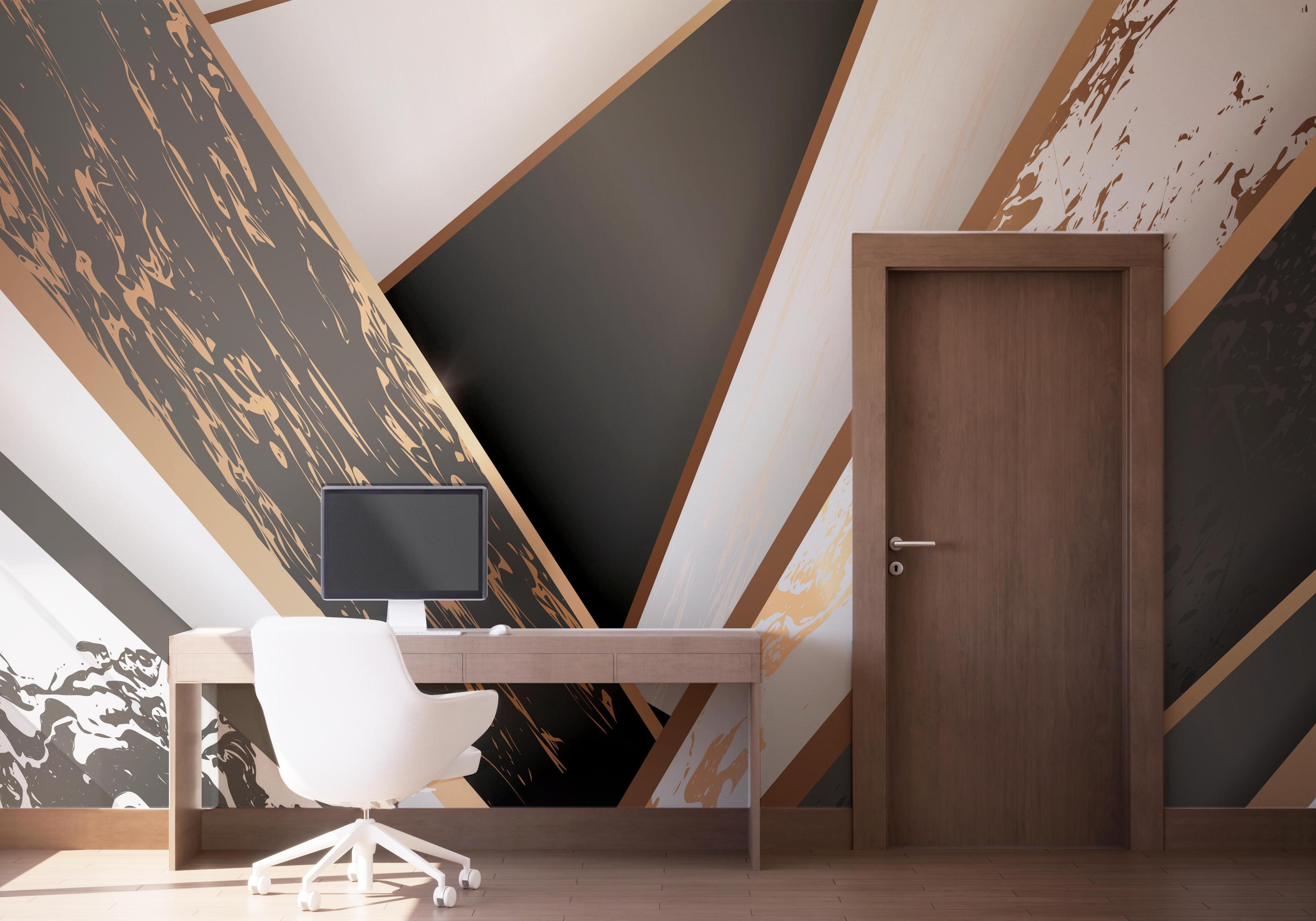 Fototapete Dynamic Lines mockup 1