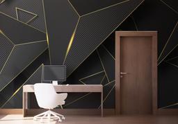 Grey Gold Triangle mockup 1