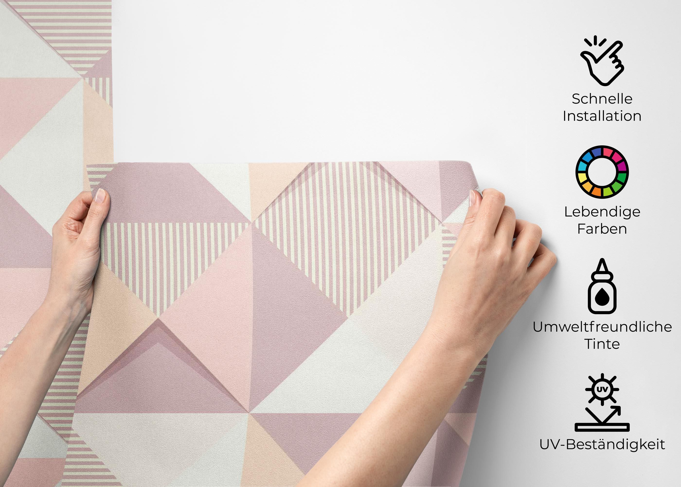 Cream Purple Square mockup 2