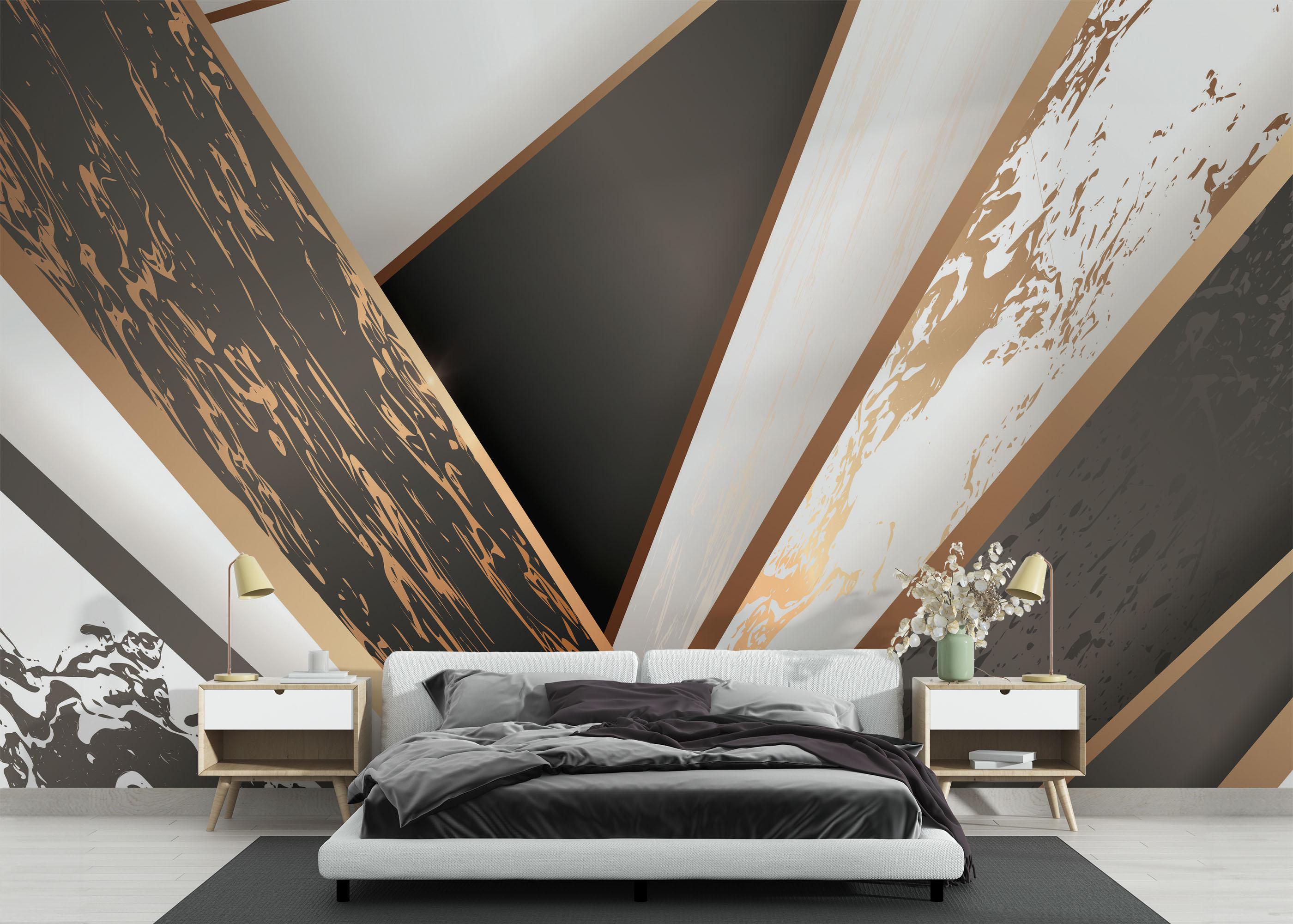 Fototapete Dynamic Lines mockup 3