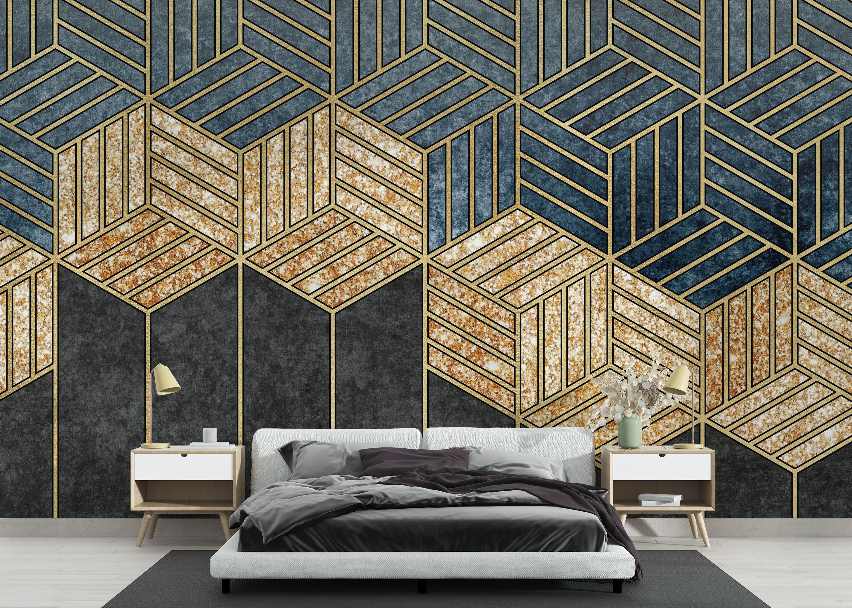 Geometric Wheat mockup 3