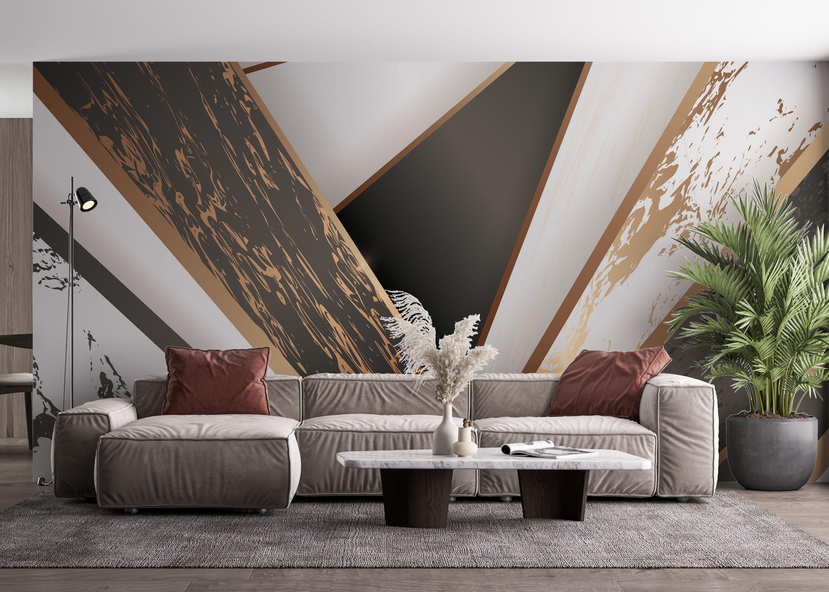 Fototapete Dynamic Lines mockup 4