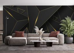 Grey Gold Triangle mockup 4