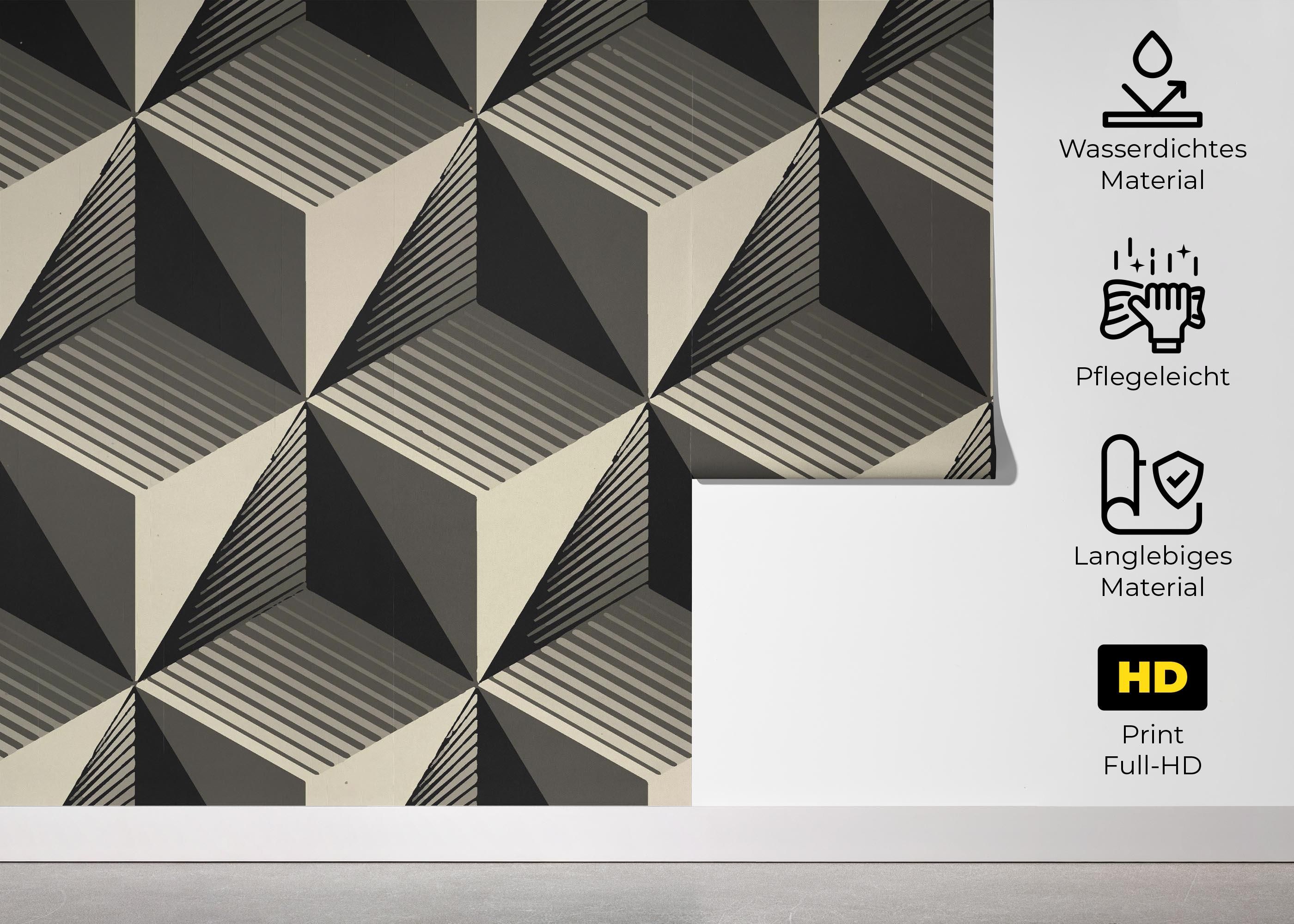 Cream Square Shadow mockup 5