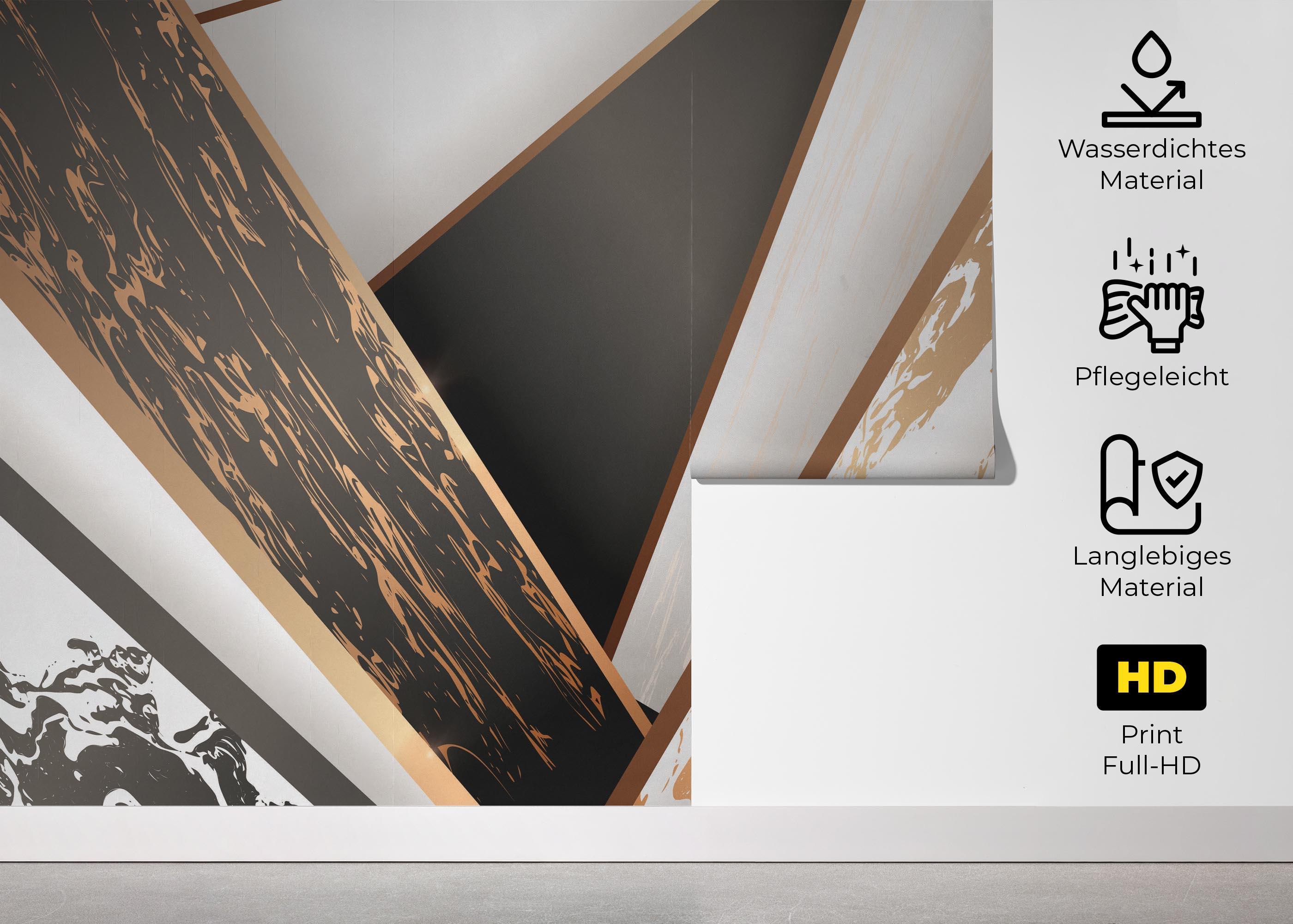 Fototapete Dynamic Lines mockup 5