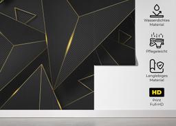 Grey Gold Triangle mockup 5