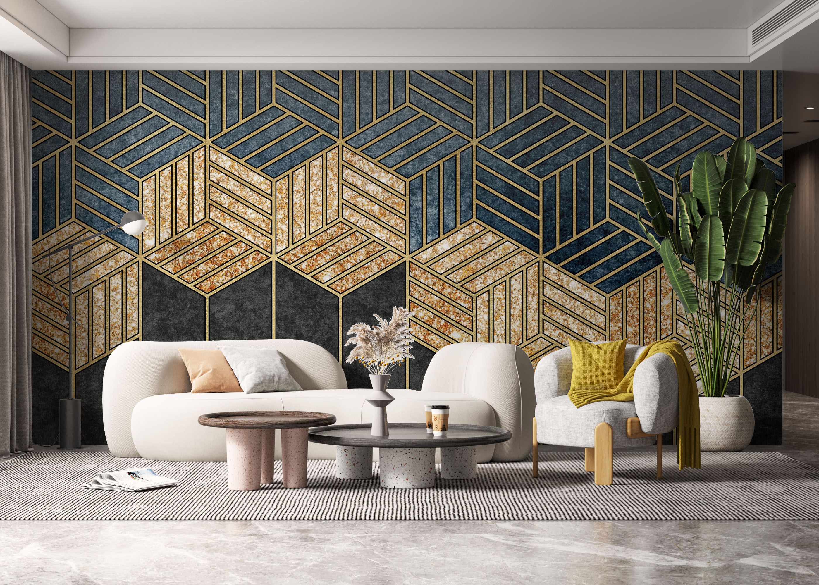 Geometric Wheat mockup 6