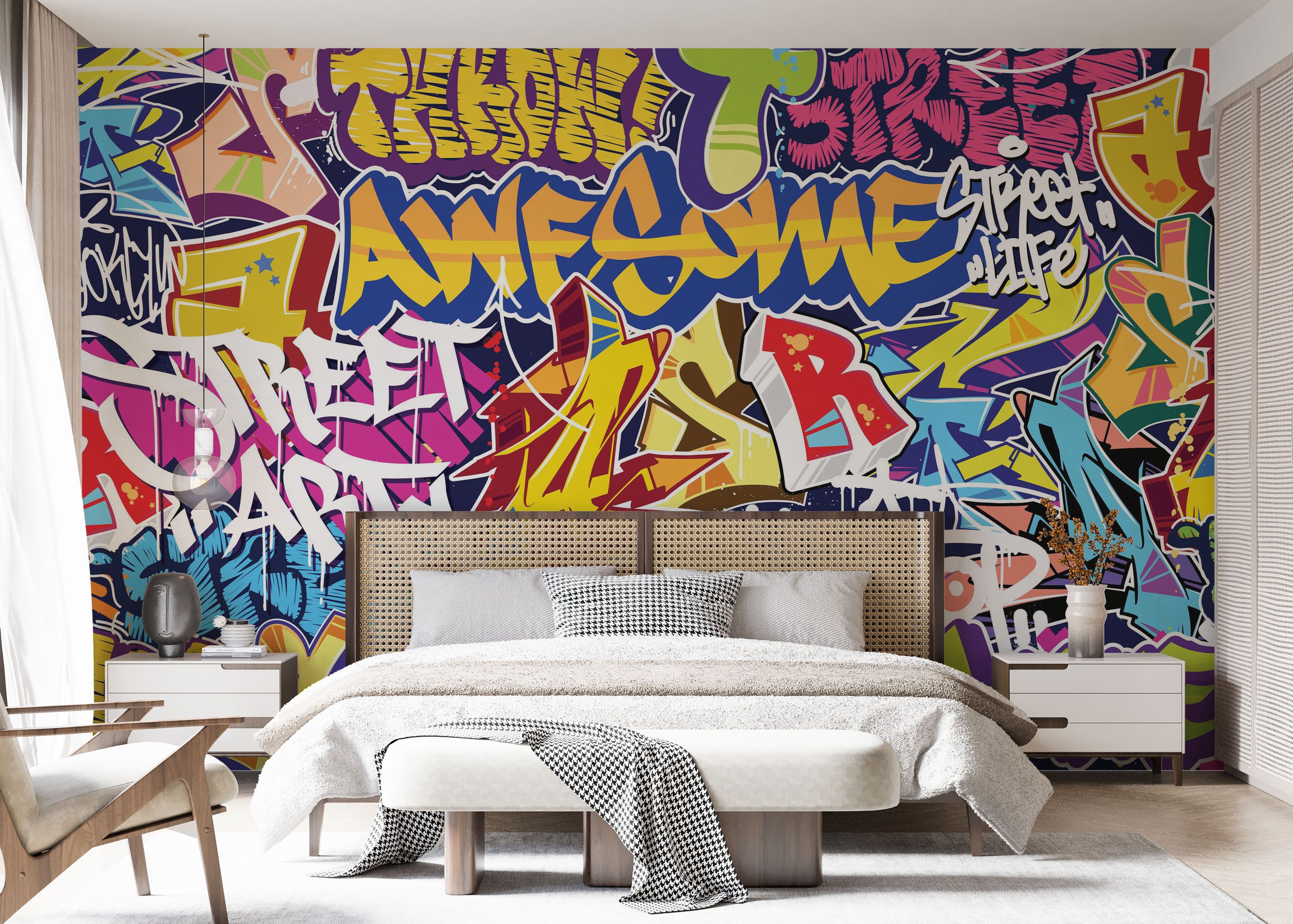 Awesome Graffiti mockup 7