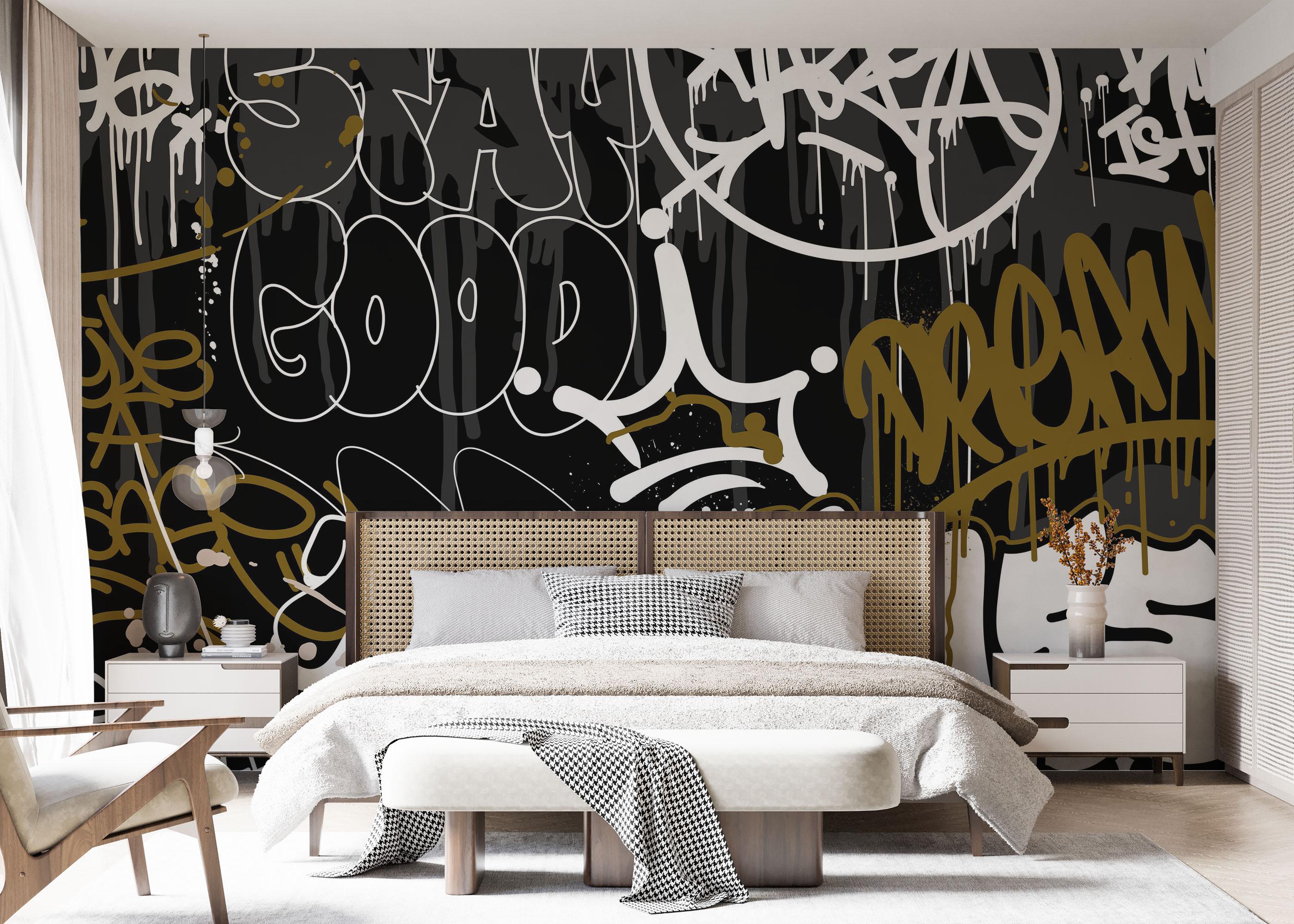 Fototapete Finest Graffiti mockup 7