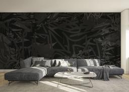 Black Graffiti Art mockup 0