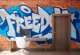 Freedom Graffiti mockup 1