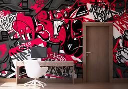 Graffiti Black Red mockup 1