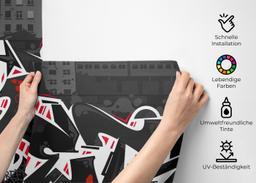 Graffiti Grey Wall mockup 2