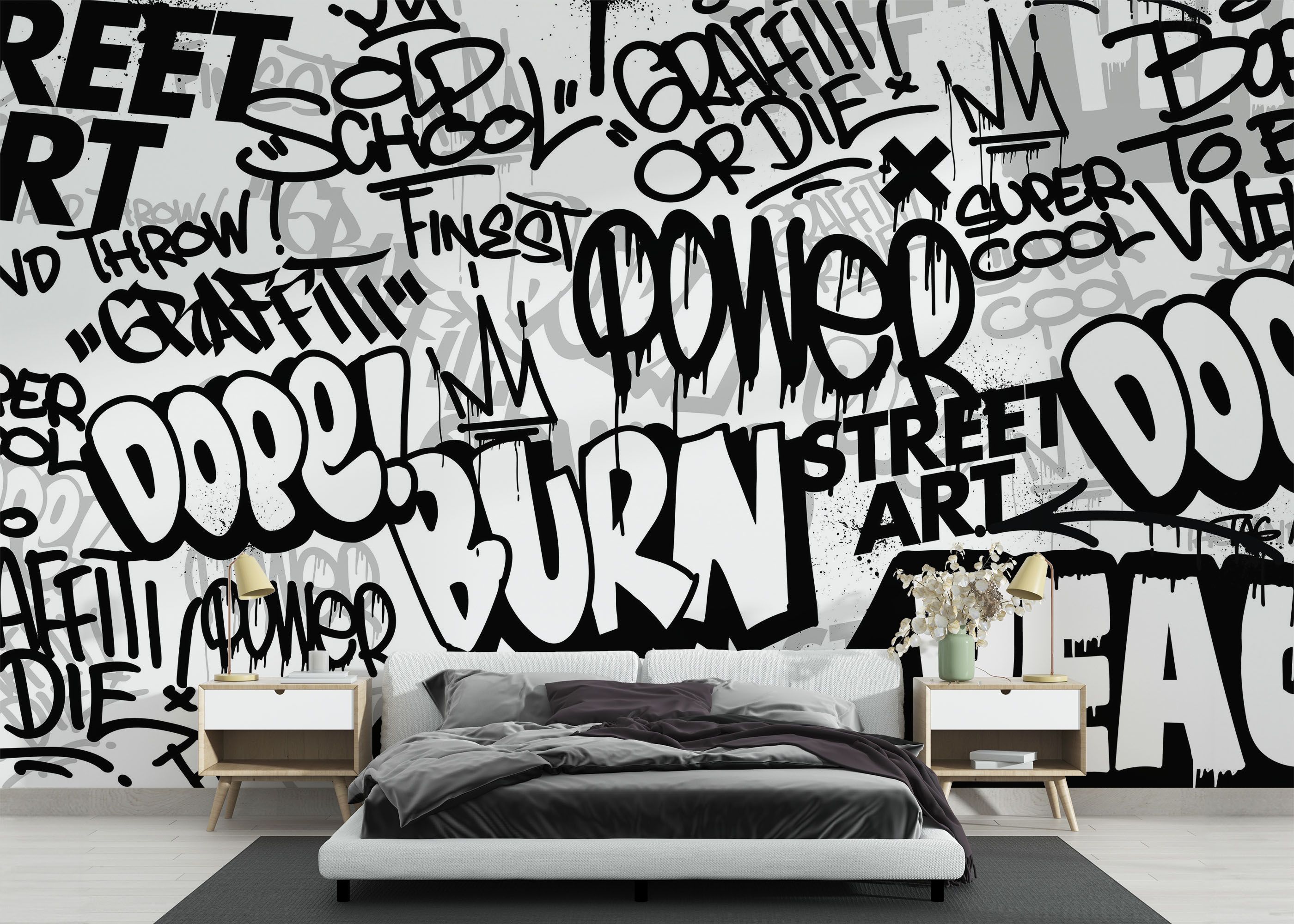 Burn Graffiti Art mockup 3