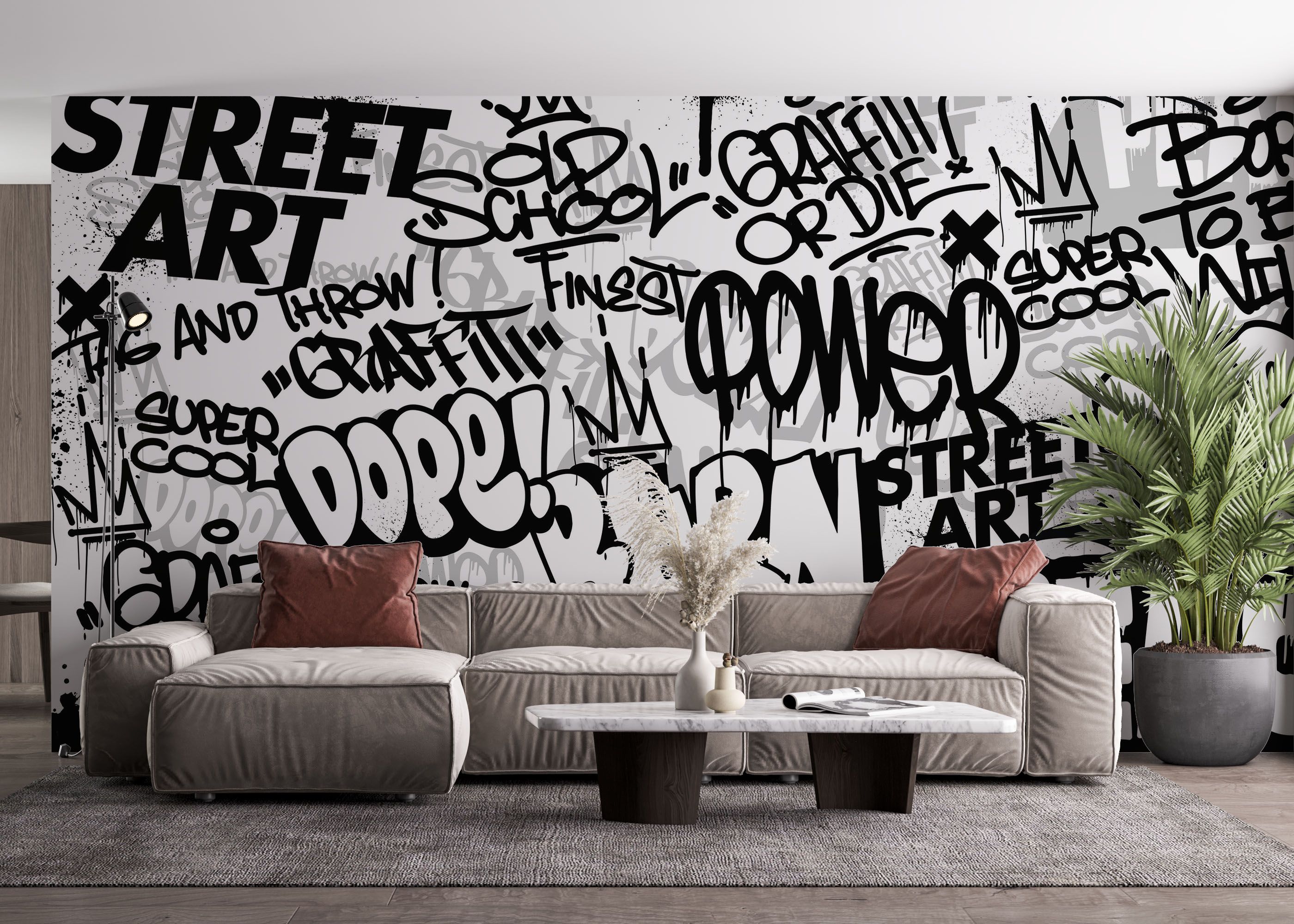Burn Graffiti Art mockup 4