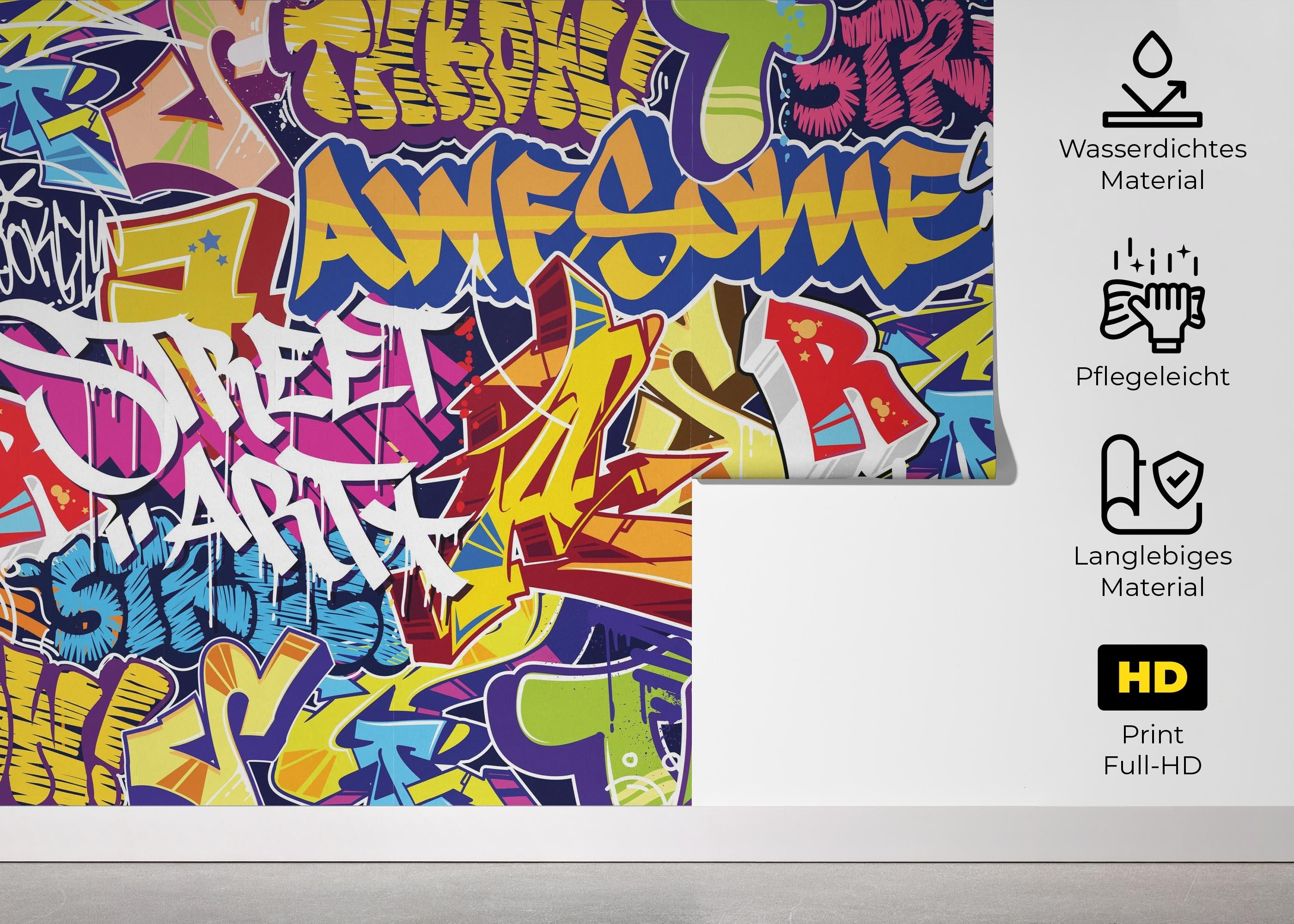 Awesome Graffiti mockup 5