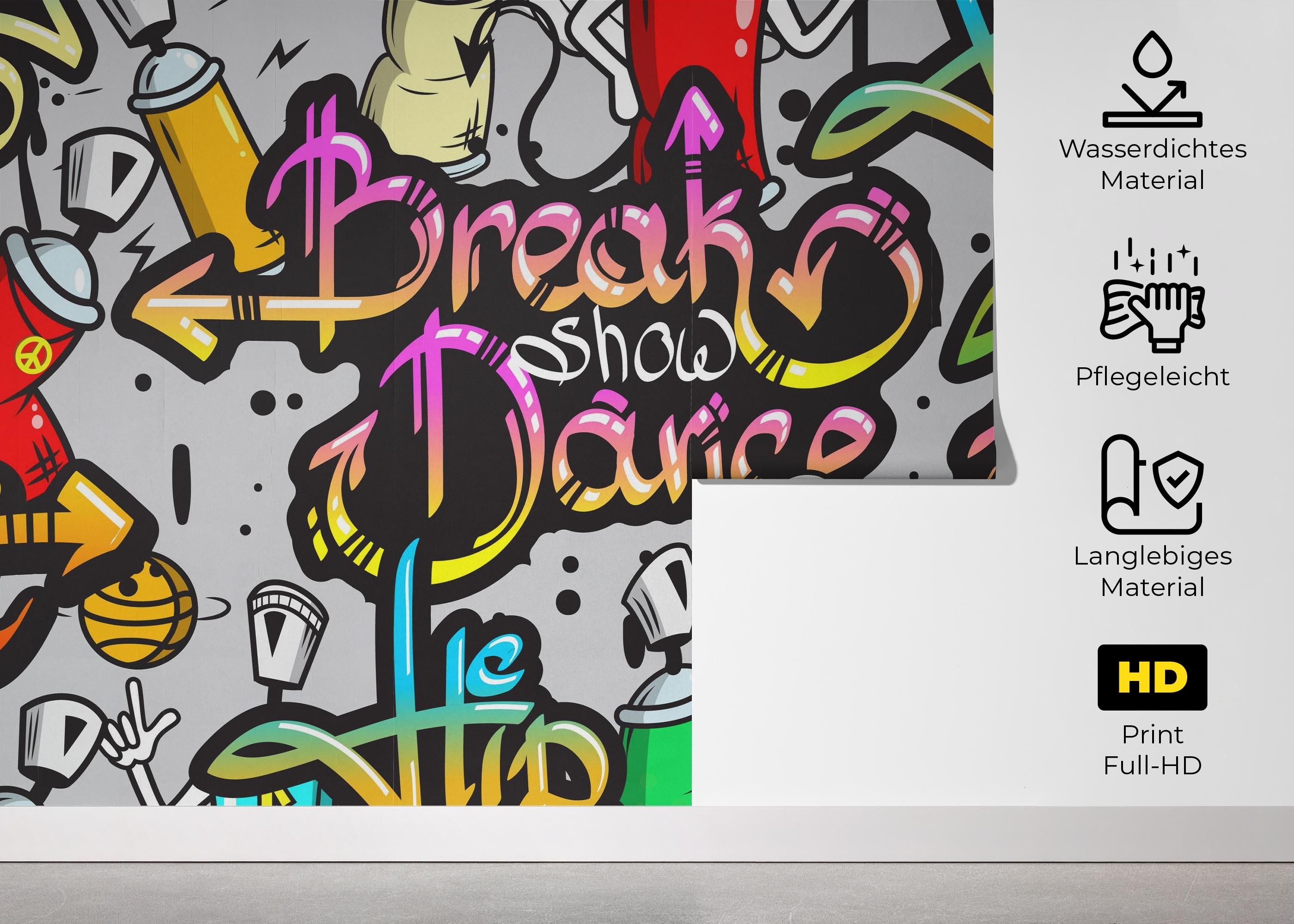 Dance Graffiti mockup 5