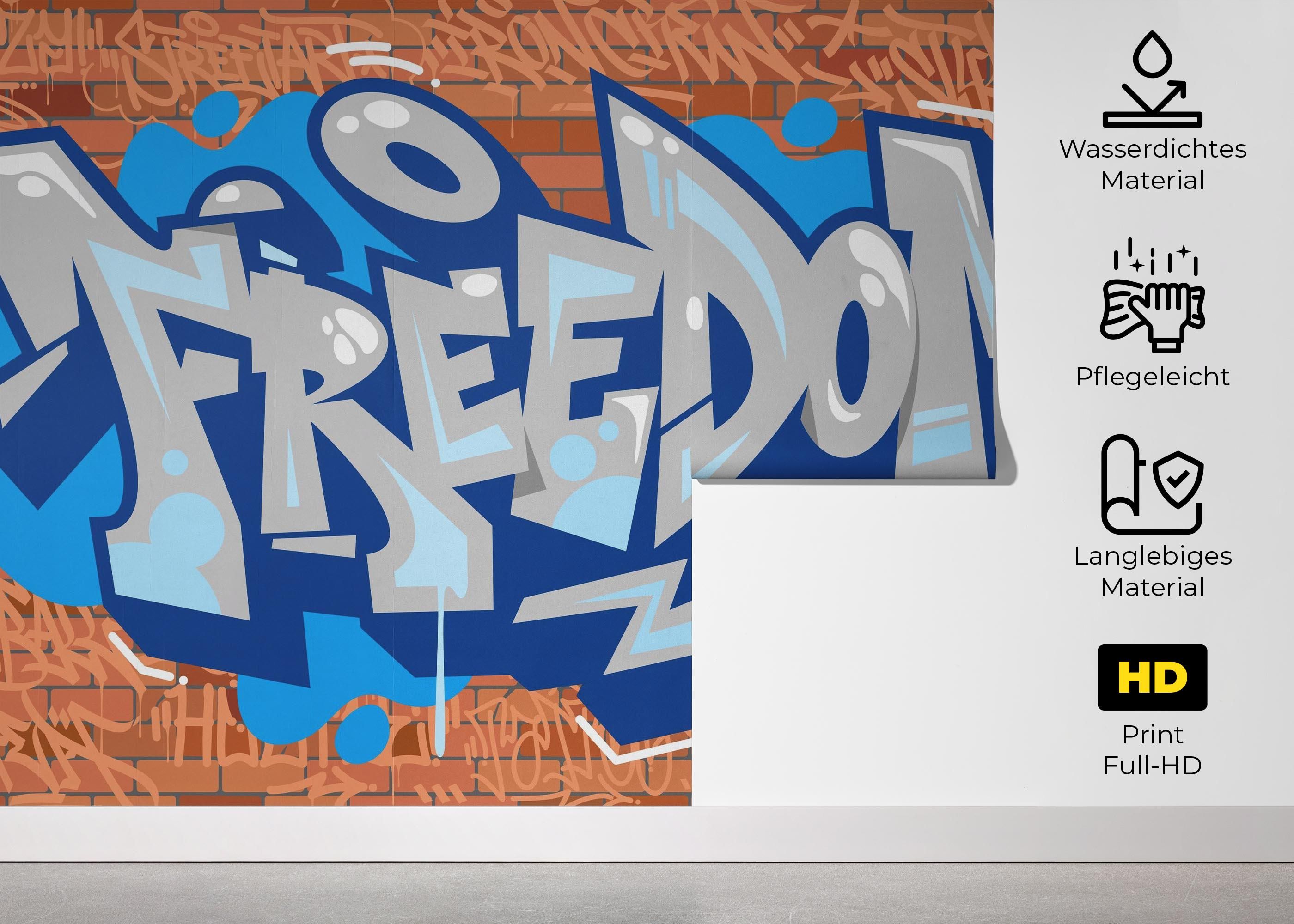 Freedom Graffiti mockup 5