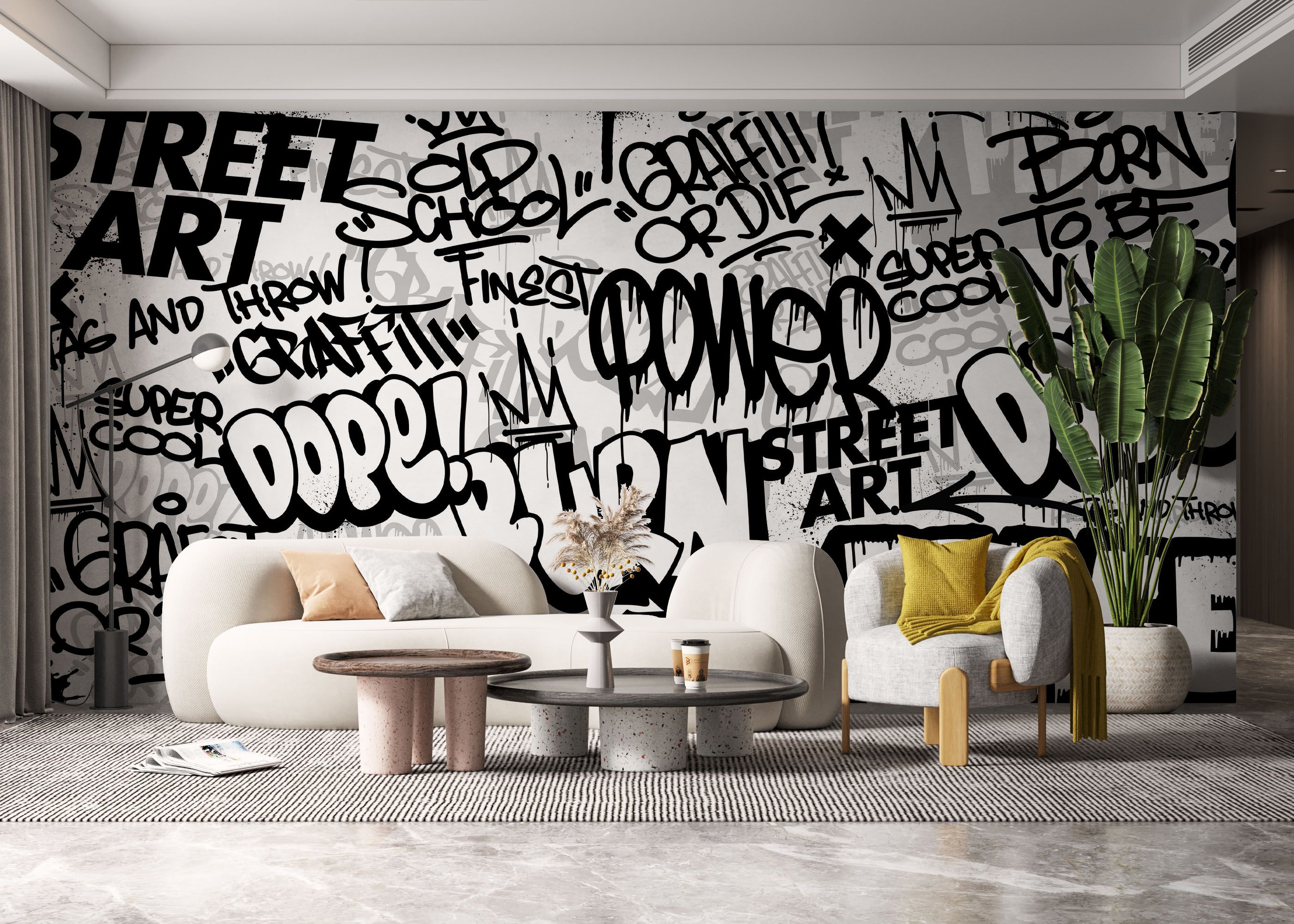 Burn Graffiti Art mockup 6