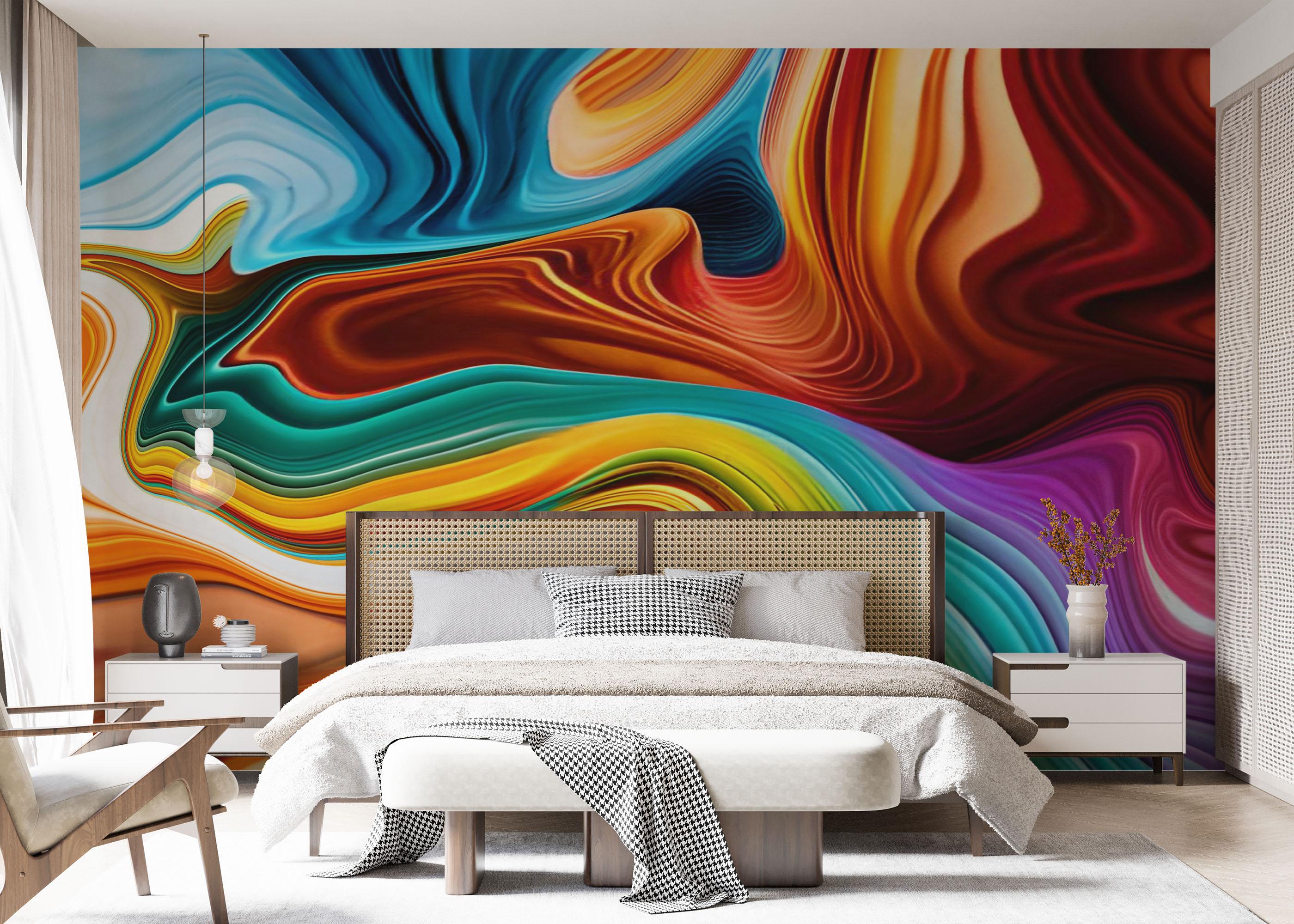 Fototapete Color Art Marble mockup 7